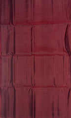 VSS401 - wine color body, pallu , blouse pure silk saree