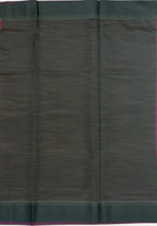 VSKC489 - purple color body , black color pallu , blouse.
