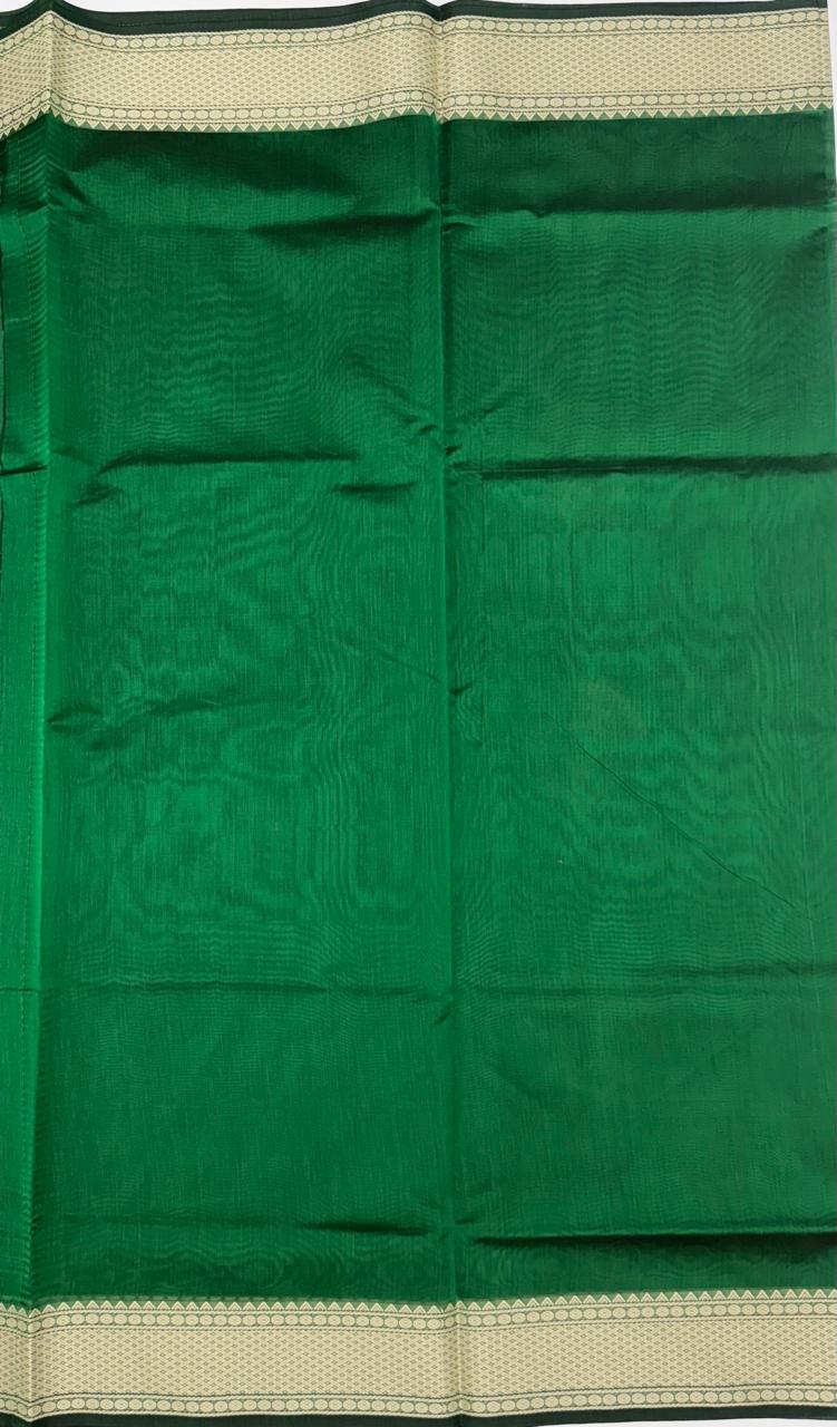 VSKC515 - green color body,pallu , blouse.