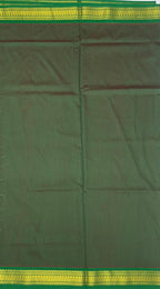 VSC686 - red color body , green with red color pallu,blouse.