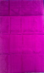 VSA591 - ink blue color body & purple color pallu , blouse pure silk saree