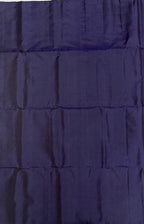 VSS445 - navy blue color body, pallu , blouse pure silk saree