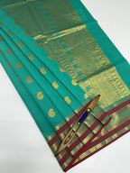 VSC796 - light green color body, pallu,blouse.