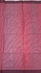 VSC819 - light pink with sky blue color body , light pink color pallu,blouse.