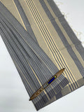 VSC827 - light grey color body, pallu,blouse.