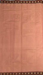 VSC877 - light peach color body, pallu,blouse.