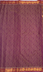 VSC896 - purple color body, pallu,blouse.