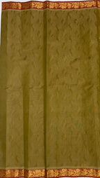 VSC898 - pastel green color body, pallu,blouse.