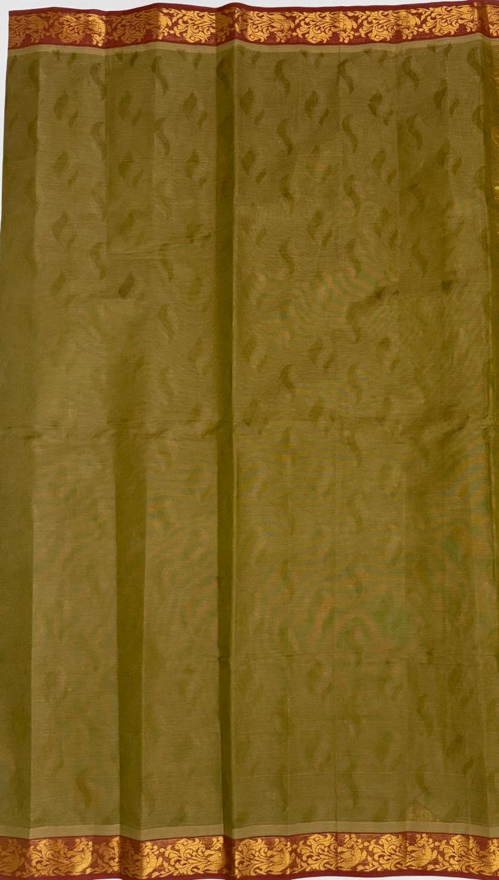 VSC898 - pastel green color body, pallu,blouse.