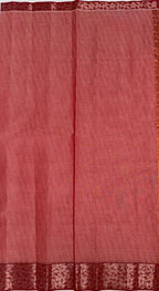 VSC902 - red color body, pallu,blouse.