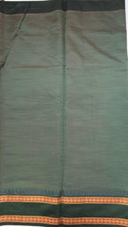 VSKC534 - pink color body , bottle green color pallu , blouse.