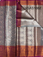 VSAS1062 - light lavender color body ,pallu , blouse.