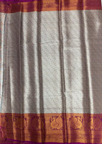 VSAS1062 - light lavender color body ,pallu , blouse.