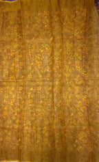 VSAS1098 - maroon color body , yellow color pallu , blouse.