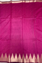 VSAS1108 - magenta color body,pallu , blouse.