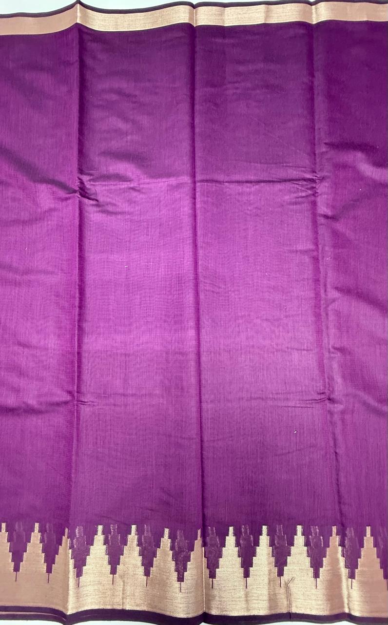 VSAS1110 - purple color body ,pallu , blouse.