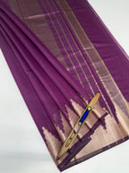 VSAS1110 - purple color body ,pallu , blouse.
