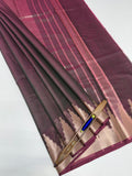 VSAS1113 - green with pink color body ,pallu , blouse.