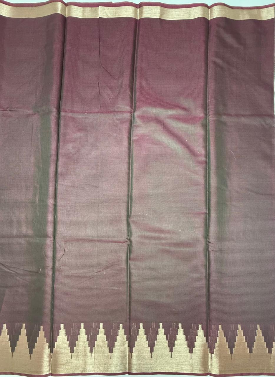 VSAS1113 - green with pink color body ,pallu , blouse.