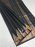 VSAS1116 - black color body ,pallu , blouse.