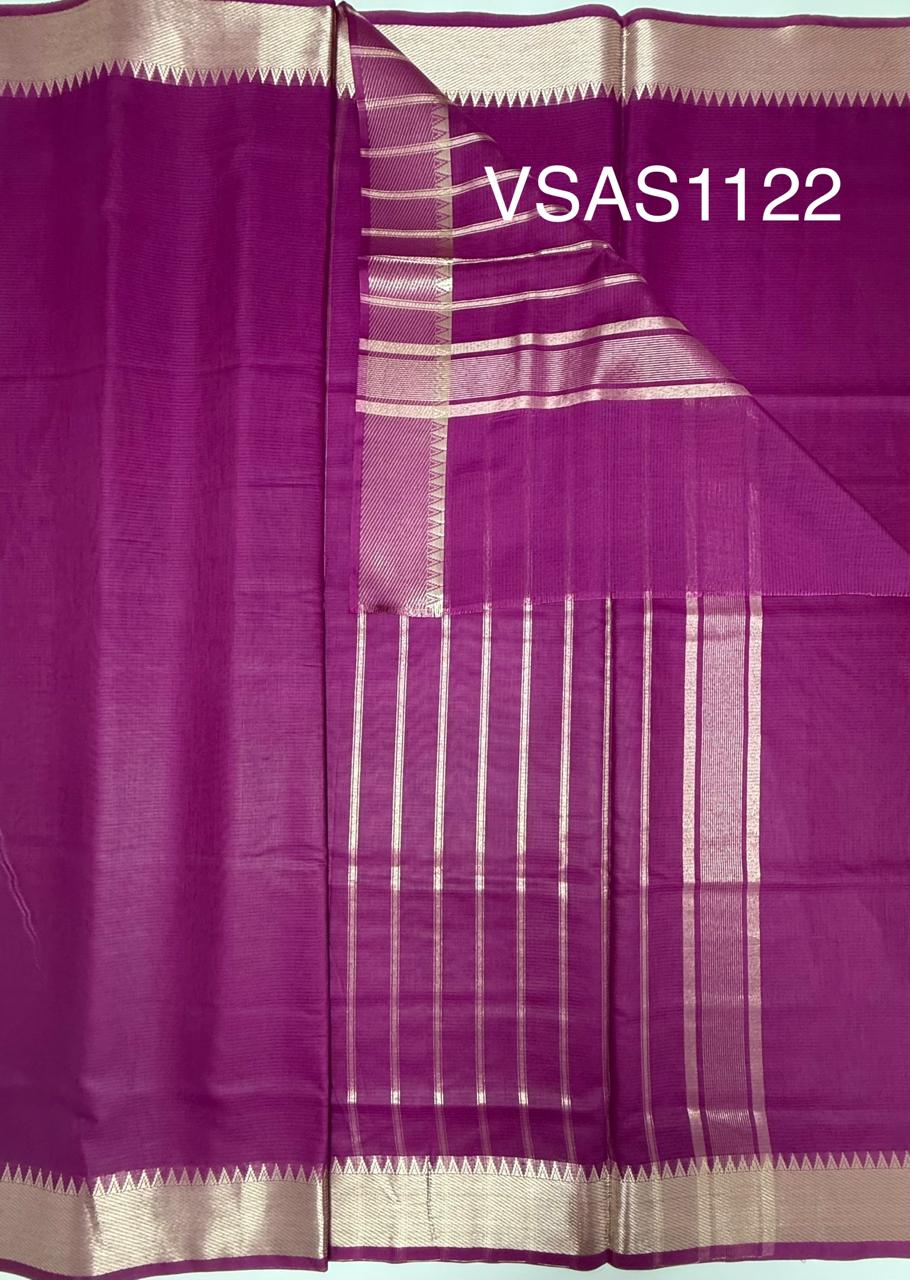 VSAS1122 - purple color body ,pallu , blouse.