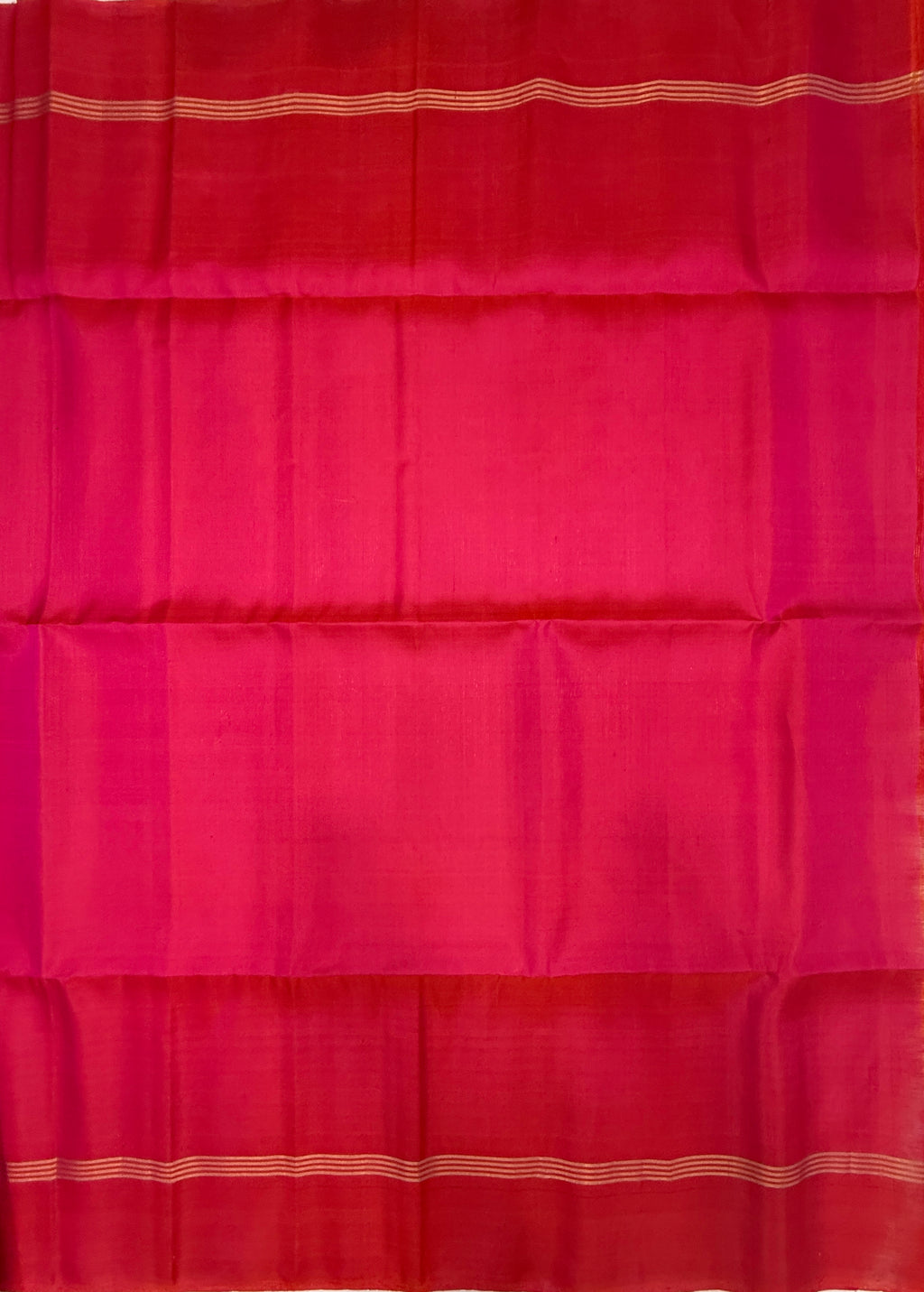 VSA671 - pink color body , color pallu , blouse pure silk saree