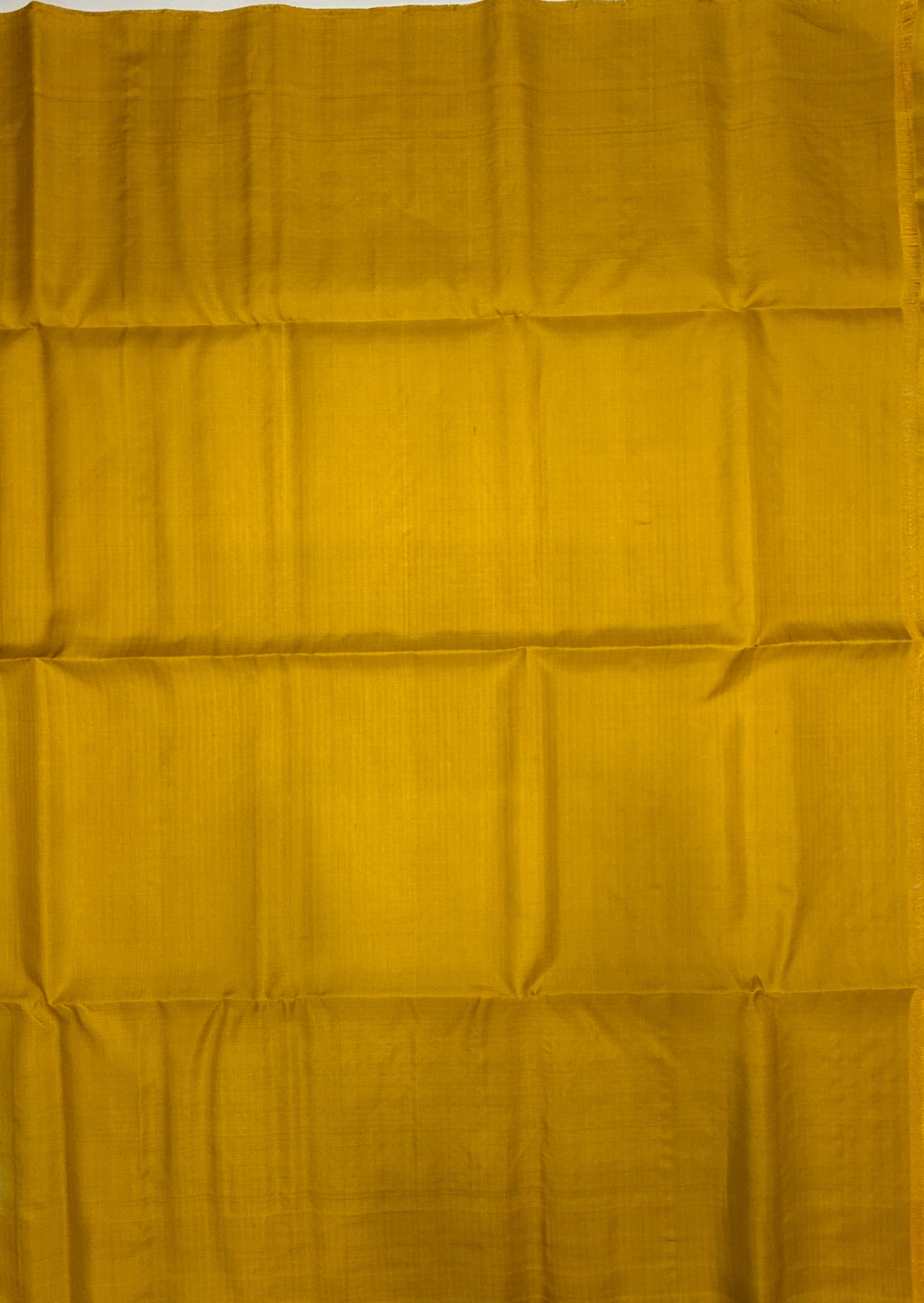 VSF1113 - beige color body , yellow color pallu,blouse - Pure silk saree