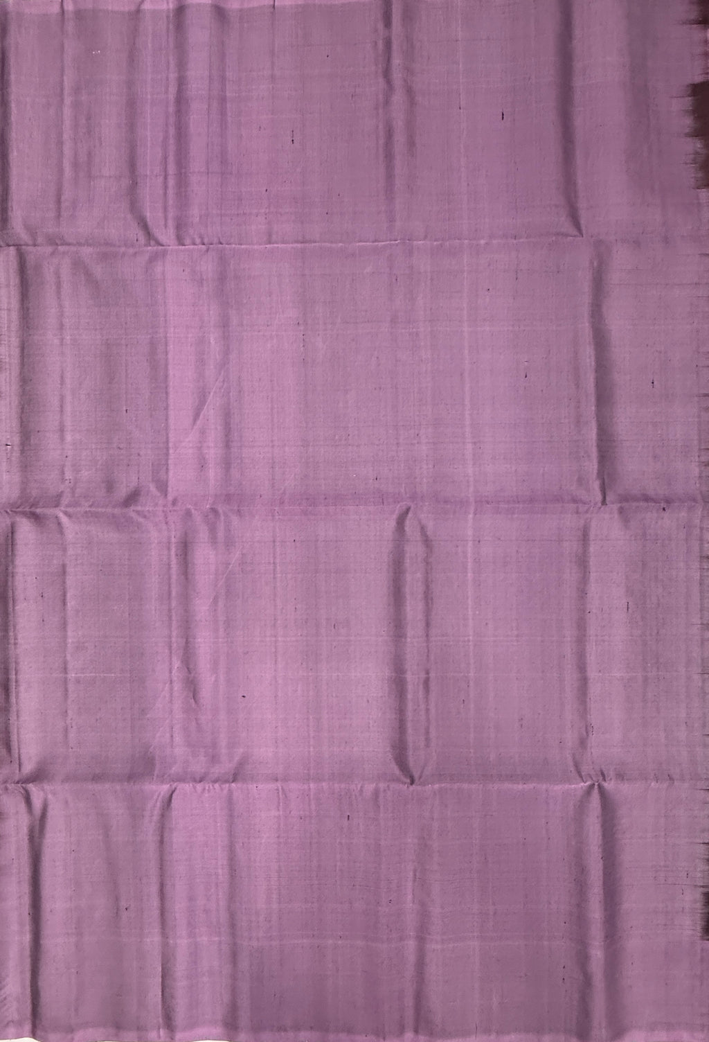 VSF1114 - brown color body , lavender color pallu,blouse - Pure silk saree