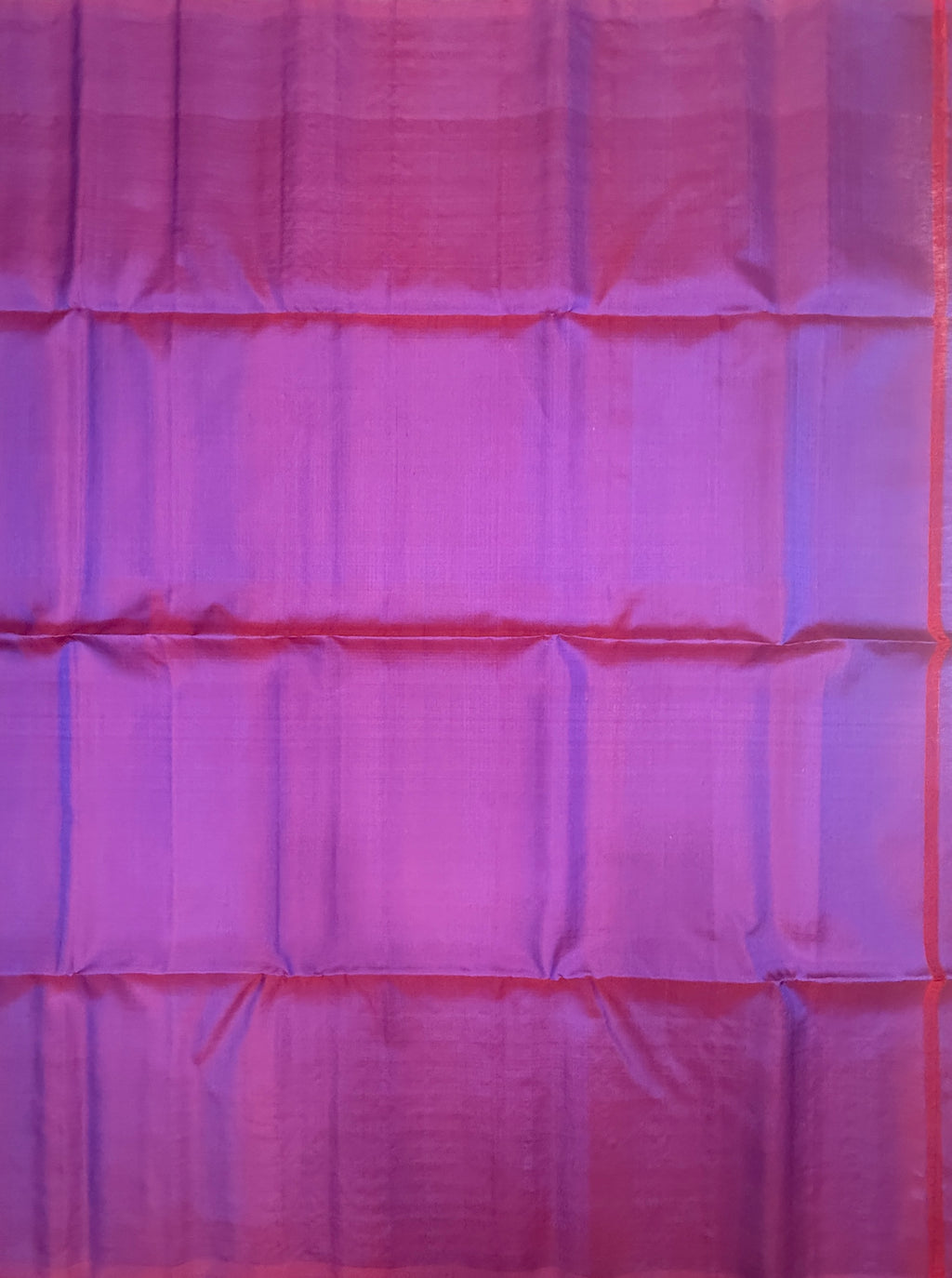 VSBP108 - dual purple color body , color pallu,blouse - Pure silk saree