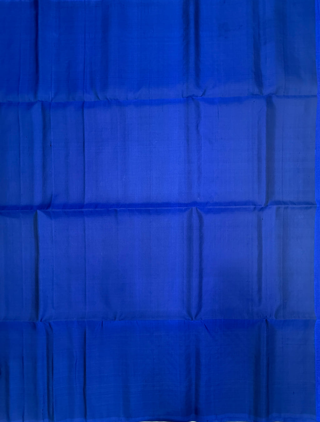 VST275 - royal blue color body , color pallu , blouse - Pure silk saree