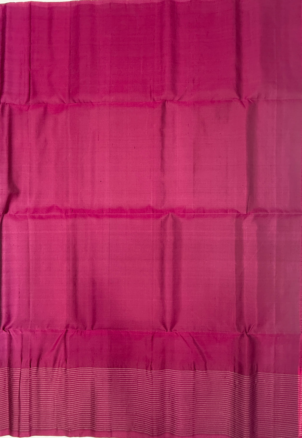 VST277 - black color body , purple color pallu , blouse - Pure silk saree