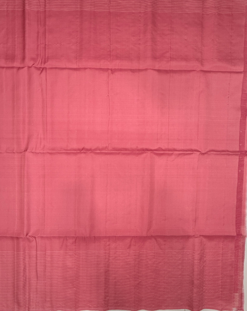 VST292 - pink color body , color pallu , blouse - Pure silk saree