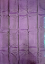 VSM393 - pastel blue color body , violet color pallu , blouse