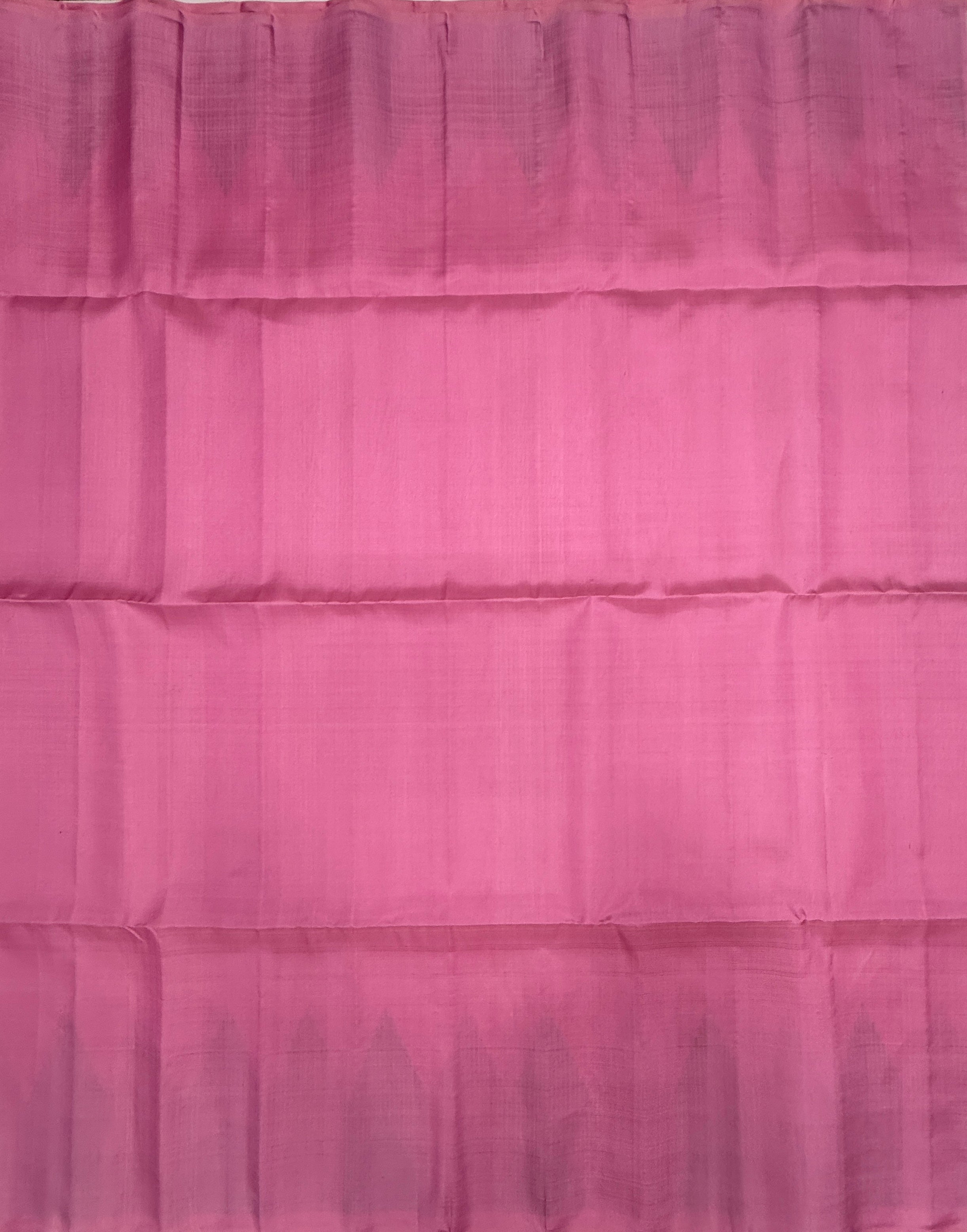 VST299 -milk rose color body , color pallu , blouse - Pure silk saree