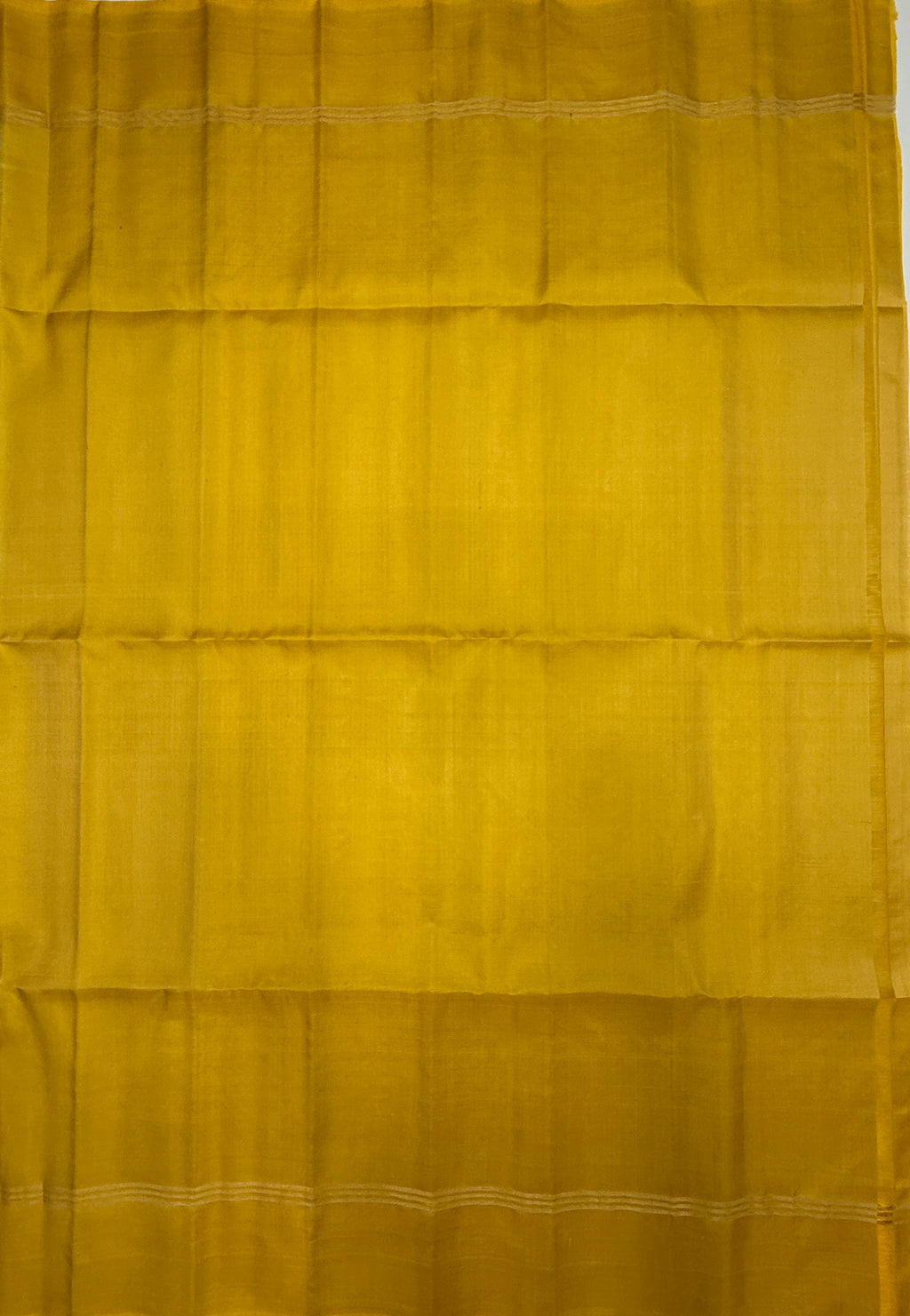 VSF1130 - beige color body , yellow color pallu,blouse - Pure silk saree