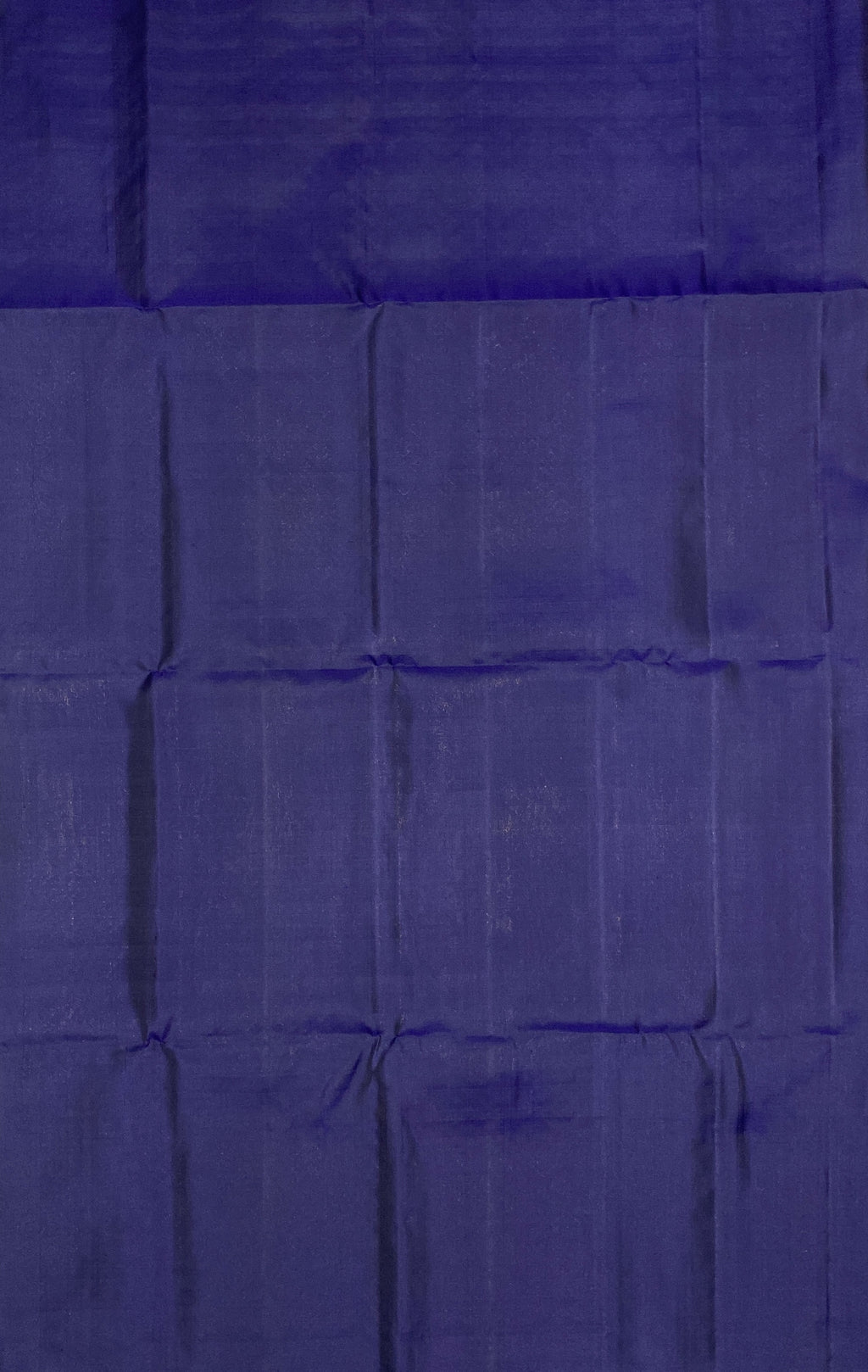 VSA397 - navy blue color body, pallu , blouse pure silk saree