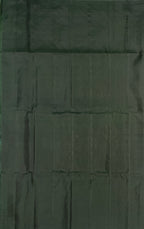 VSA401 - bottle green color body, pallu , blouse pure silk saree