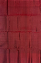 VSA441 - royal blue color body & maroon color pallu , blouse pure silk saree