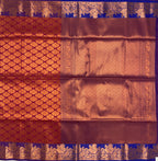 VSAS144 - purple color body , violet color pallu , blouse.