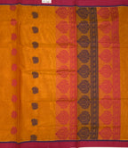 VSC129 - orange color body,pallu,blouse.