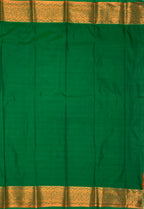 VSAS538 - orange color body , green color pallu , blouse.