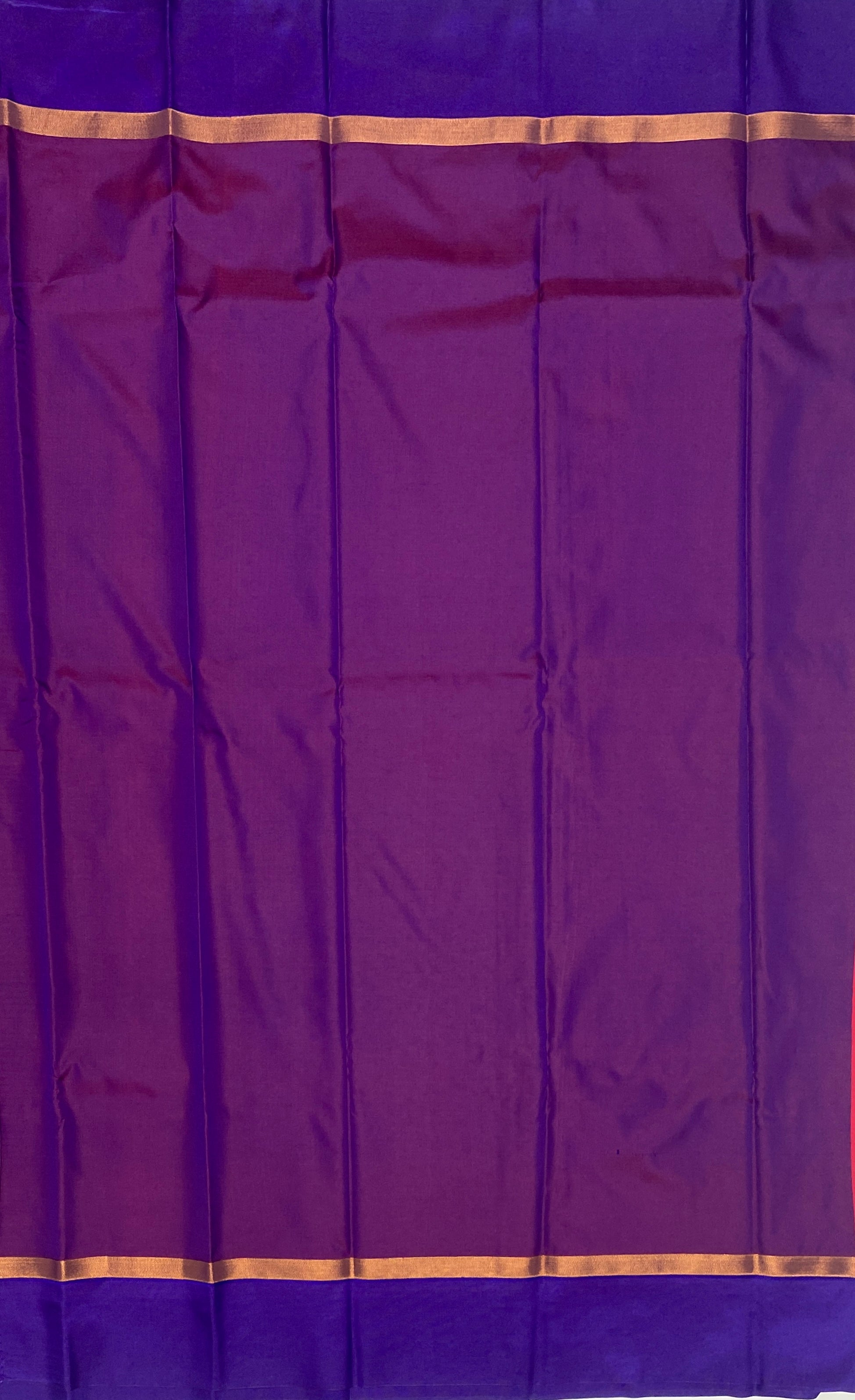 VSAS546 - reddish pink color body , violet with purple color pallu , blouse.