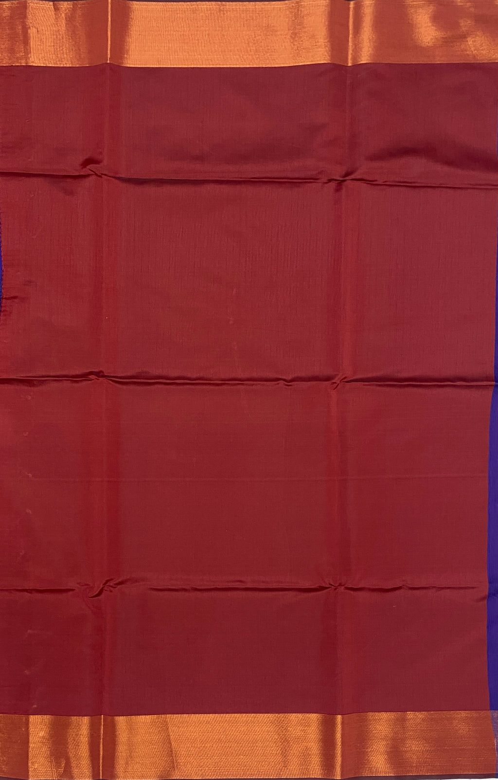 VSKC241 - violet color body , maroon color pallu , blouse.