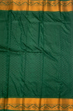 VSAS273 - pink color body , dark green color pallu , blouse.