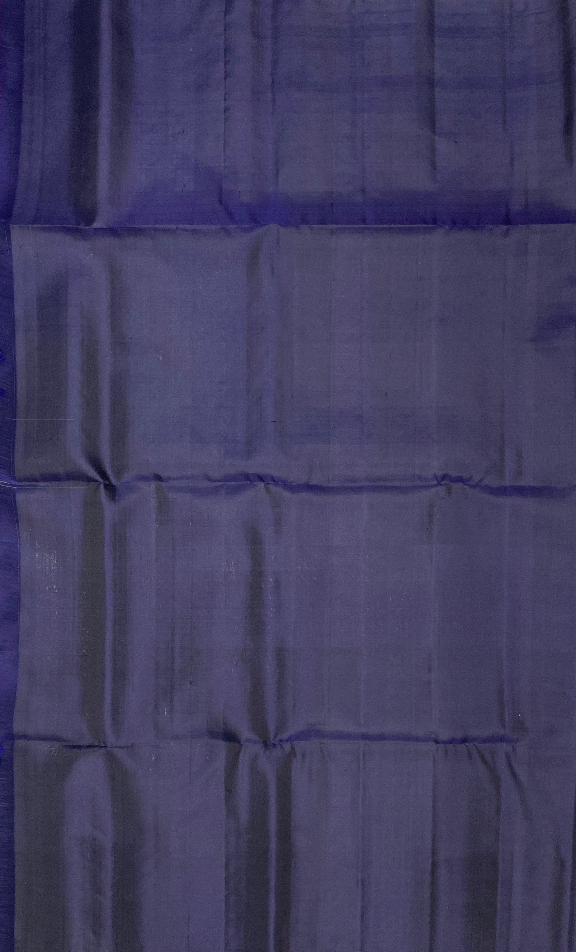 VSS347 - navy blue color body, pallu , blouse pure silk saree