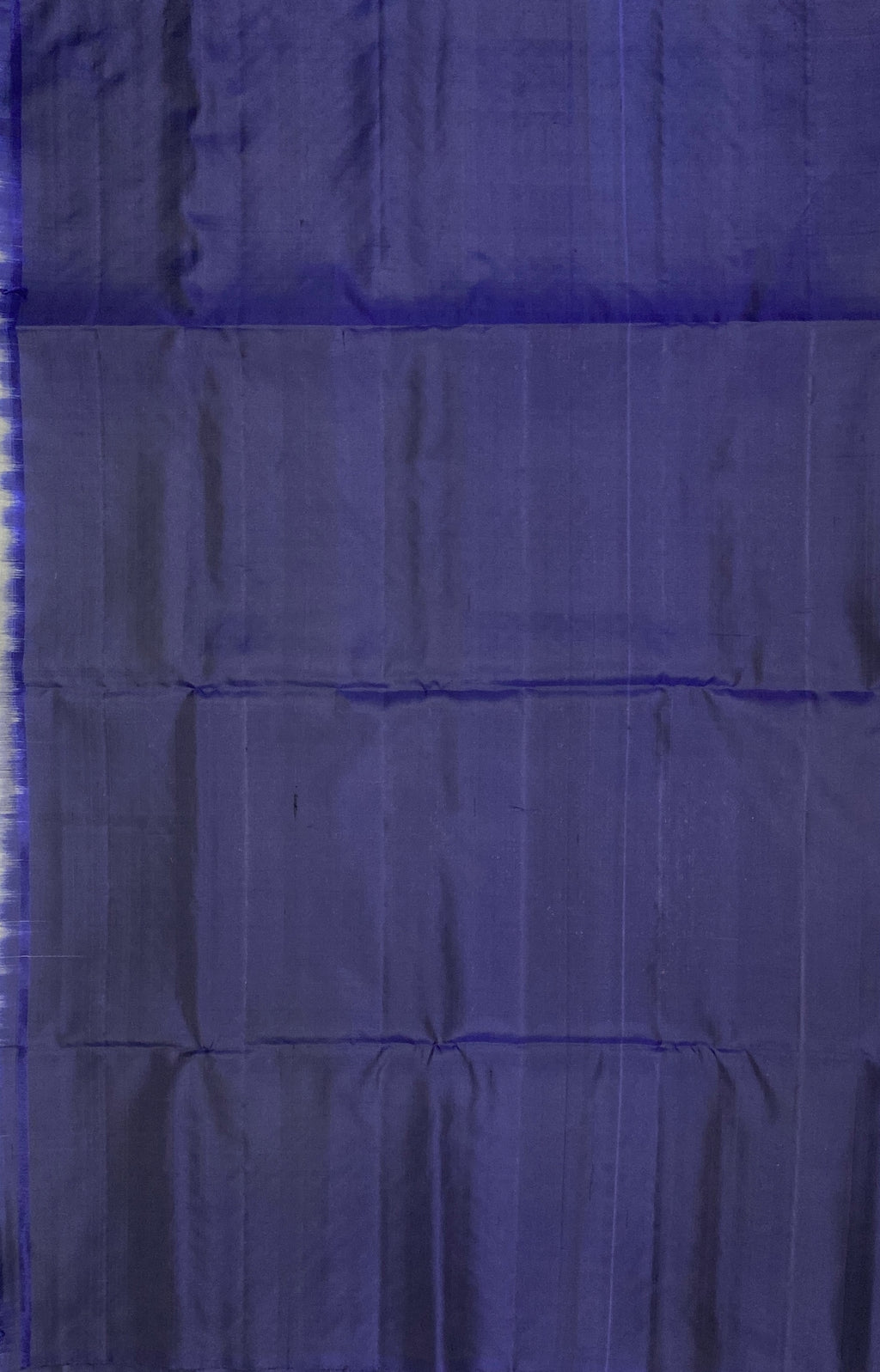VSS352 - navy blue color body, pallu , blouse pure silk saree