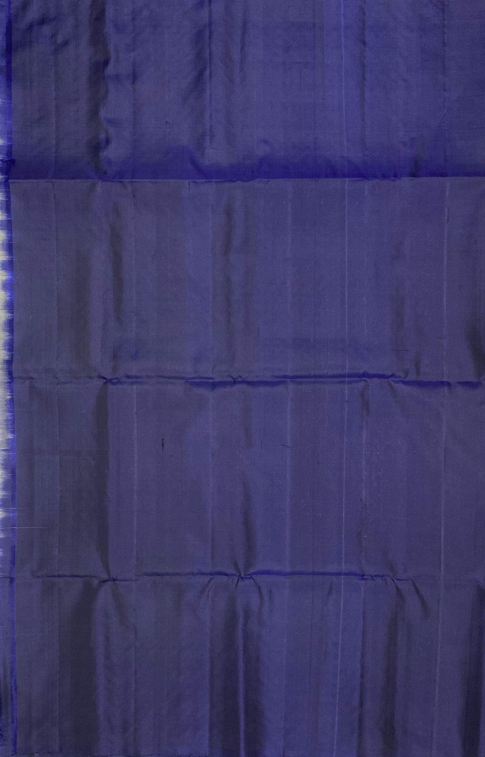 VSS352 - navy blue color body, pallu , blouse pure silk saree