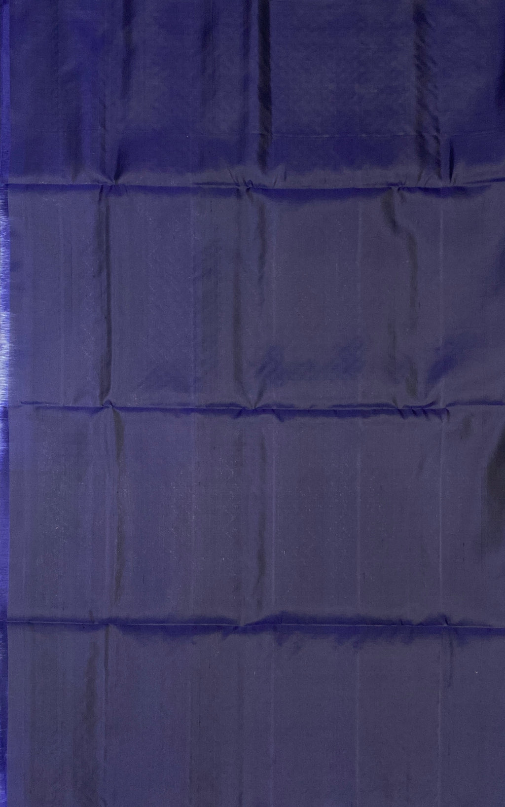 VSS354 - navy blue color body, pallu , blouse pure silk saree