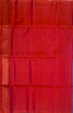 VSA309 - lavender color body & pinkish ornage color pallu , blouse pure silk saree