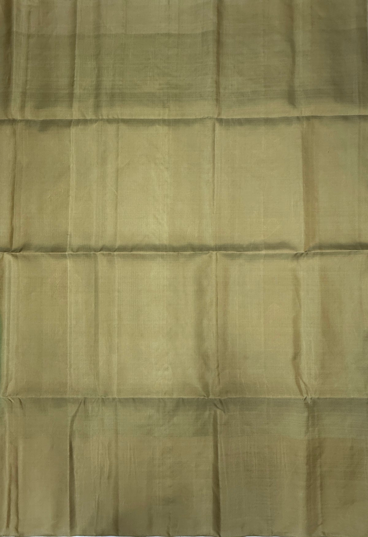 VST335 - pastel green color body , beige color pallu , blouse - Pure silk saree